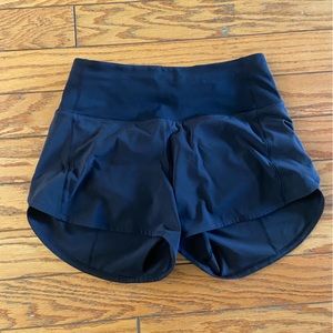 Lululemon Speed Up High Rise Lined Short 4” black